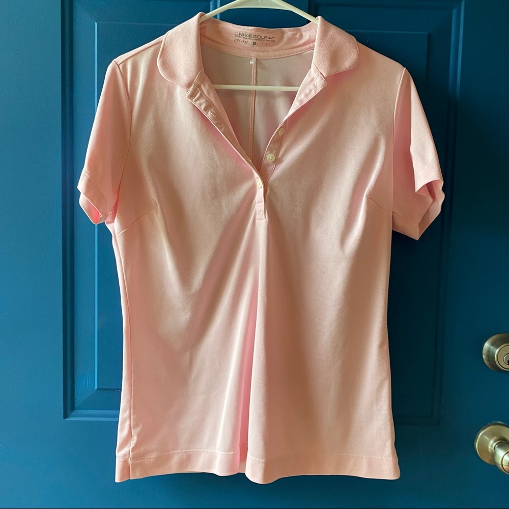 Nike short sleeved golf top